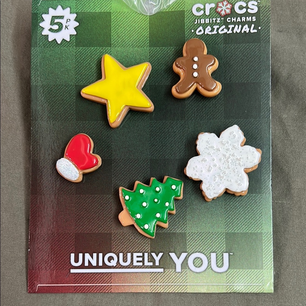 Crocs Jibbitz Holiday Charms Set - Cookie Tin
